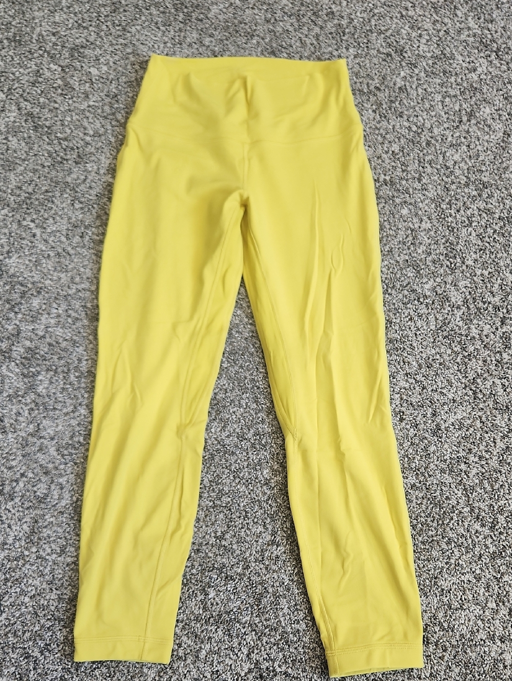 Lululemon Align Double Lined Chartruese Leggings
